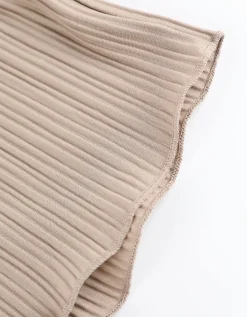 Short - Wide leg - beige
