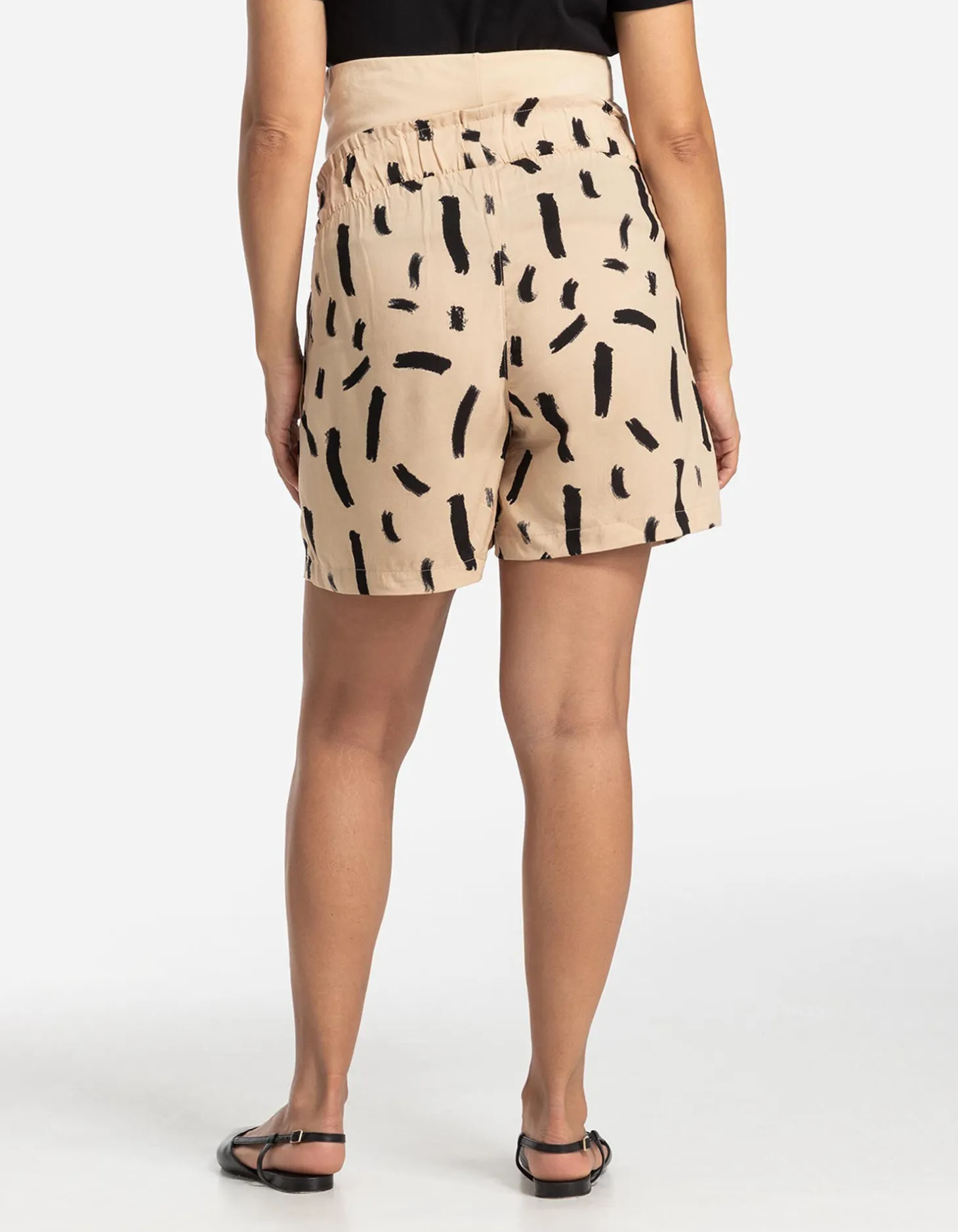 Short - Zwangerschapskleding - beige