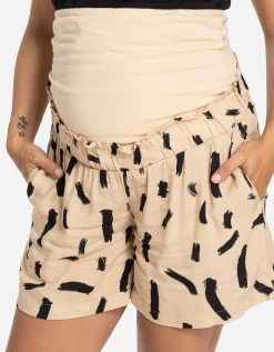 Short - Zwangerschapskleding - beige
