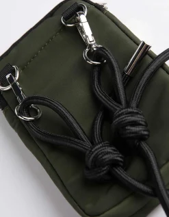 Smartphonehoesje - nylon - donkergroen