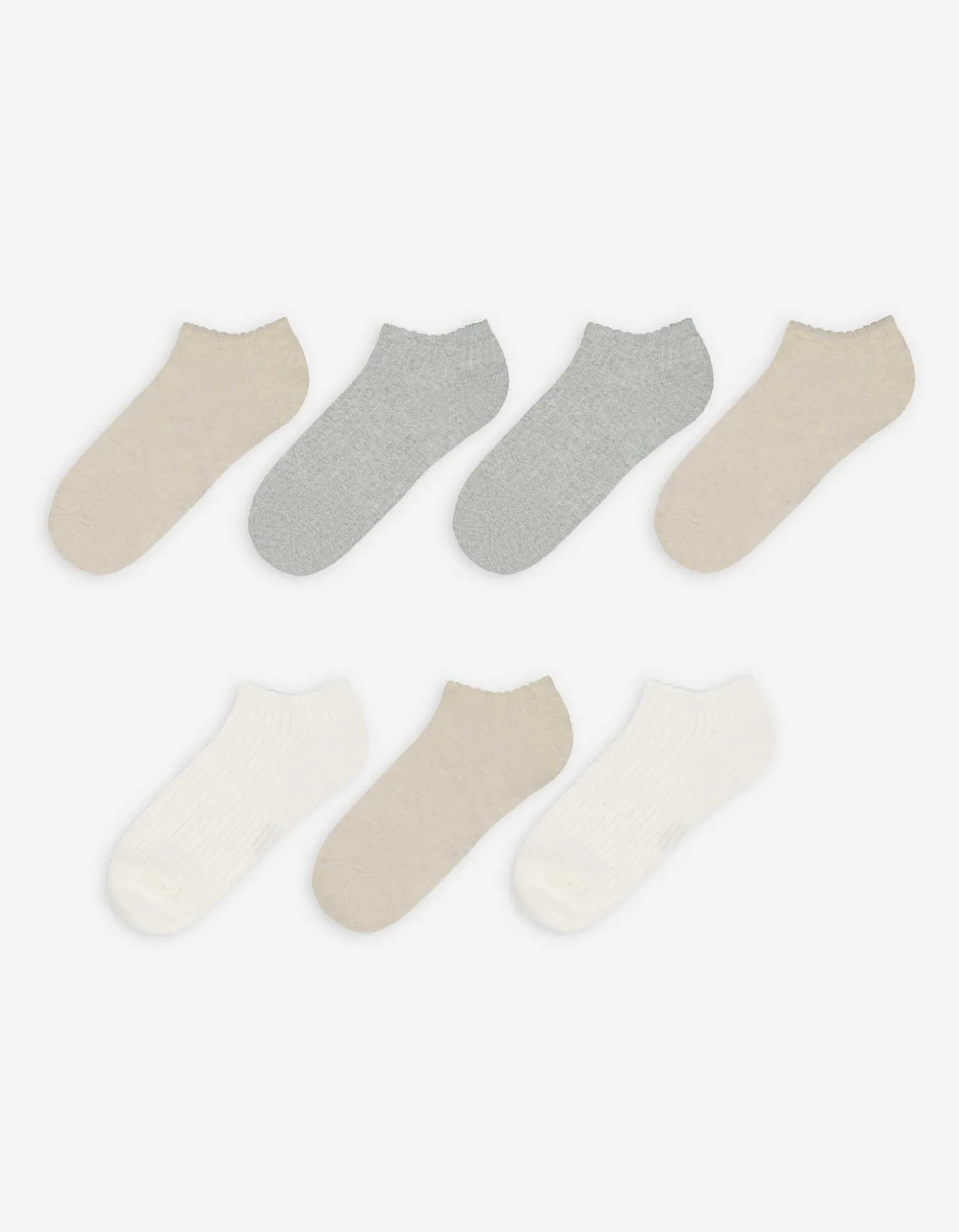 Sneakersokken - Set van 7