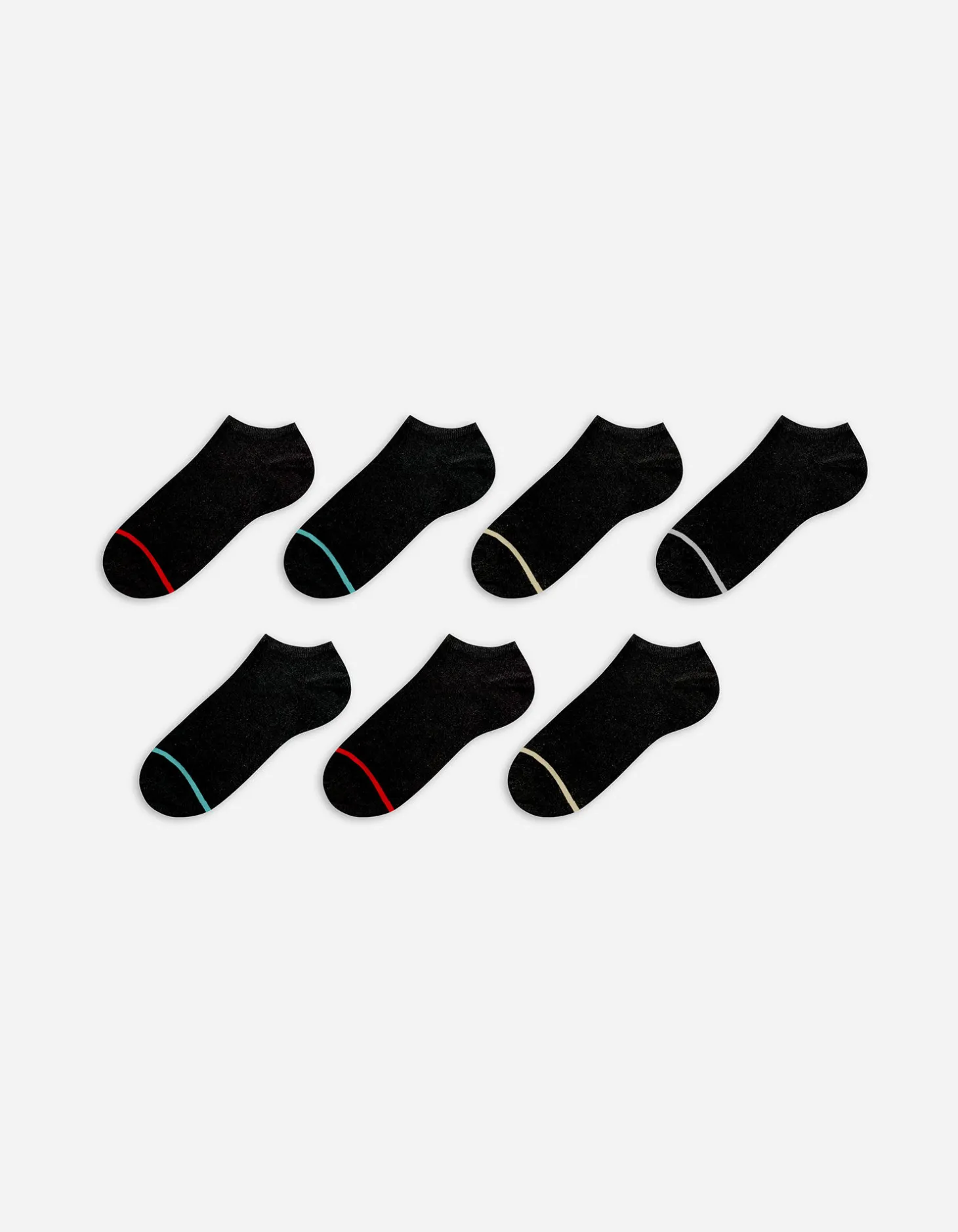Sneakersokken - Set van 7