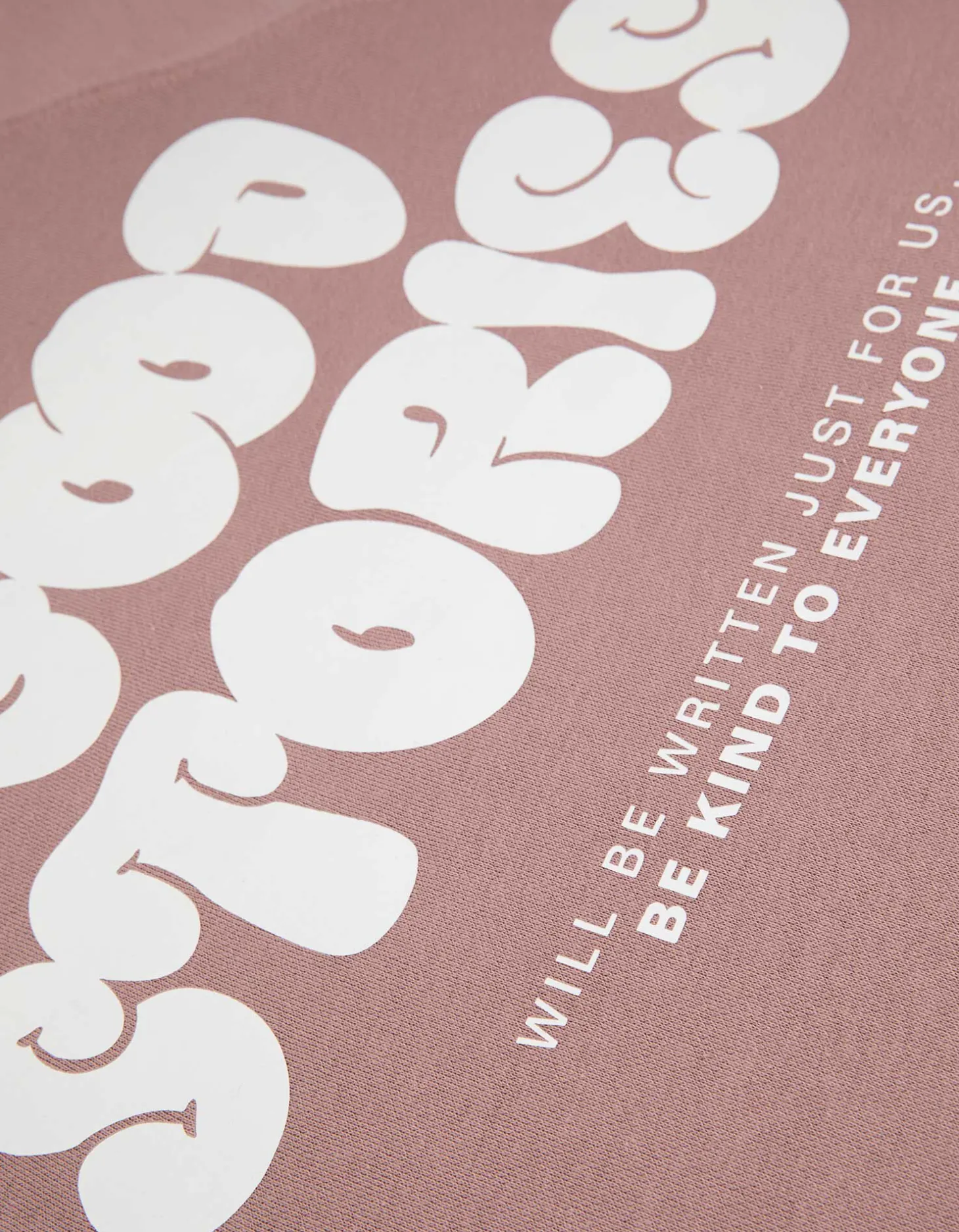 Sweatshirt - Afdrukken achteraan - roze