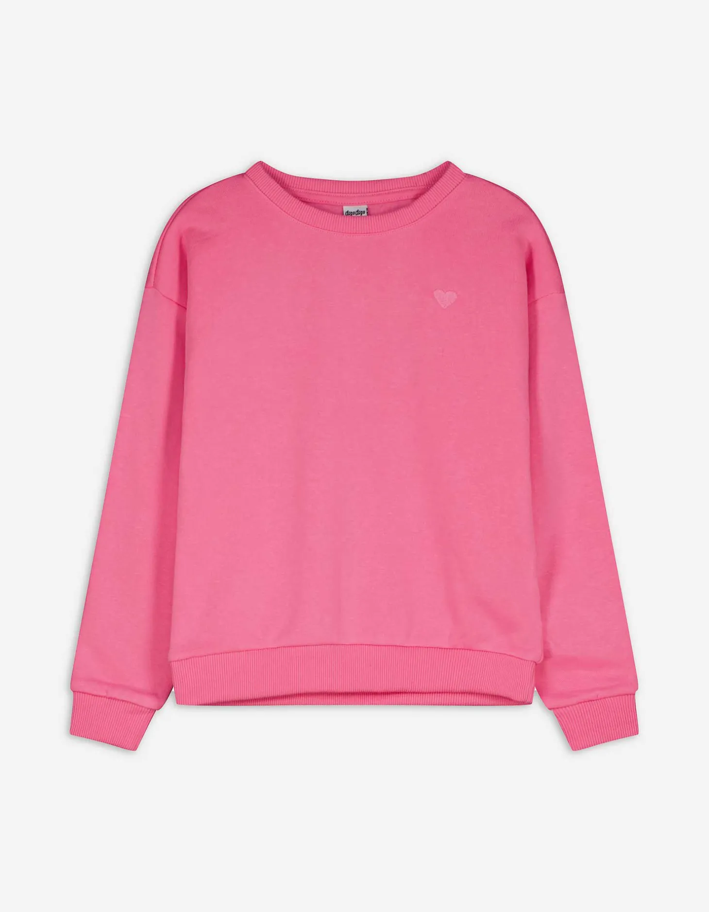Sweatshirt - Borduursels - pink