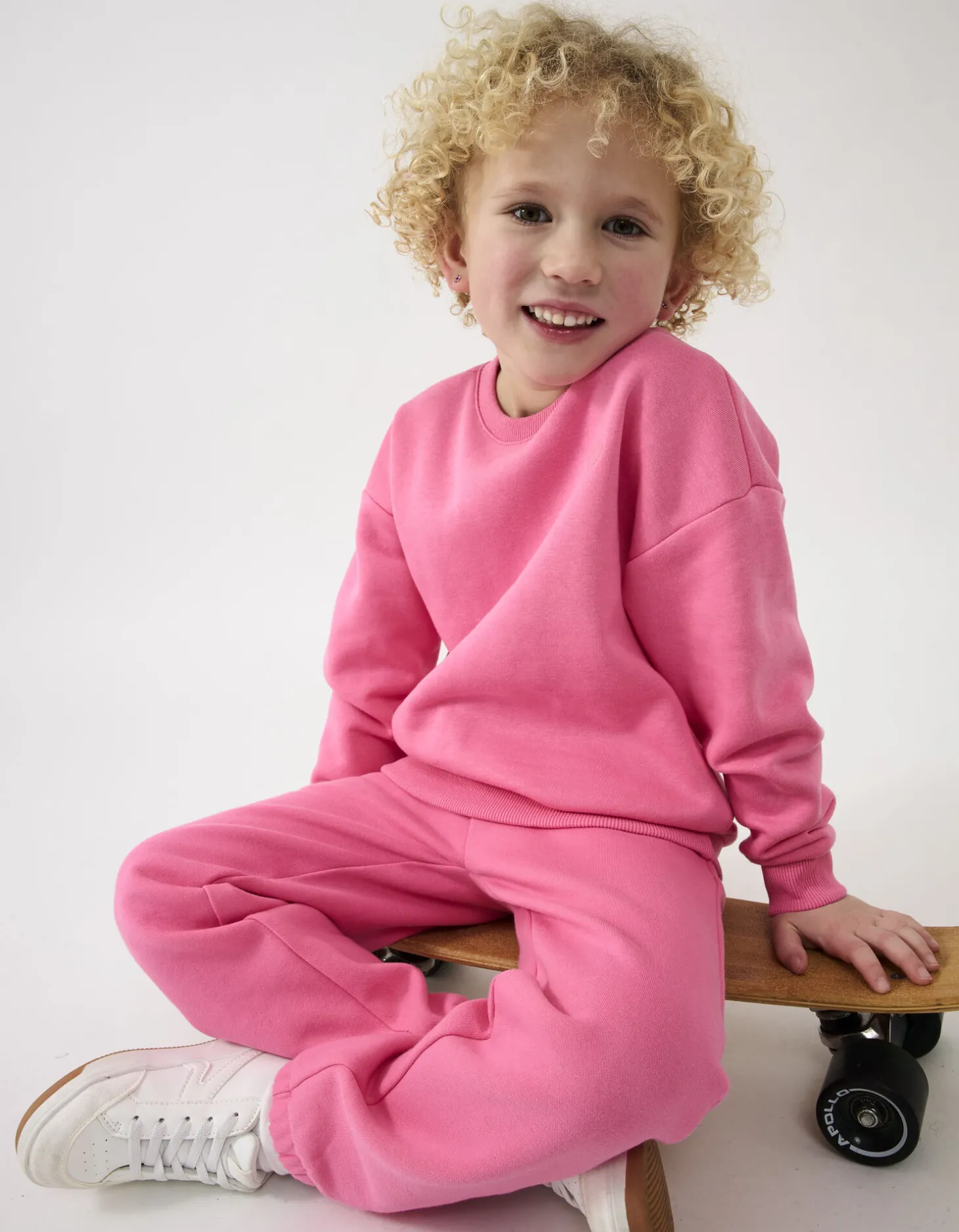 Sweatshirt - Borduursels - pink