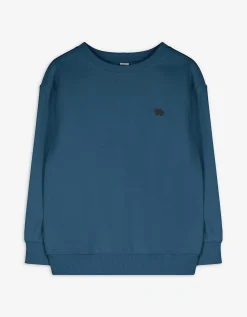 Sweatshirt - Effen - donkerblauw