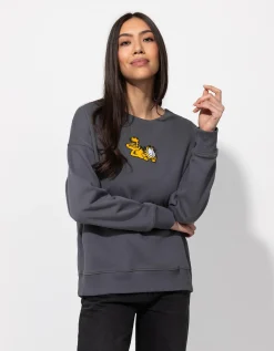 Sweatshirt - Garfield - donkergrijs