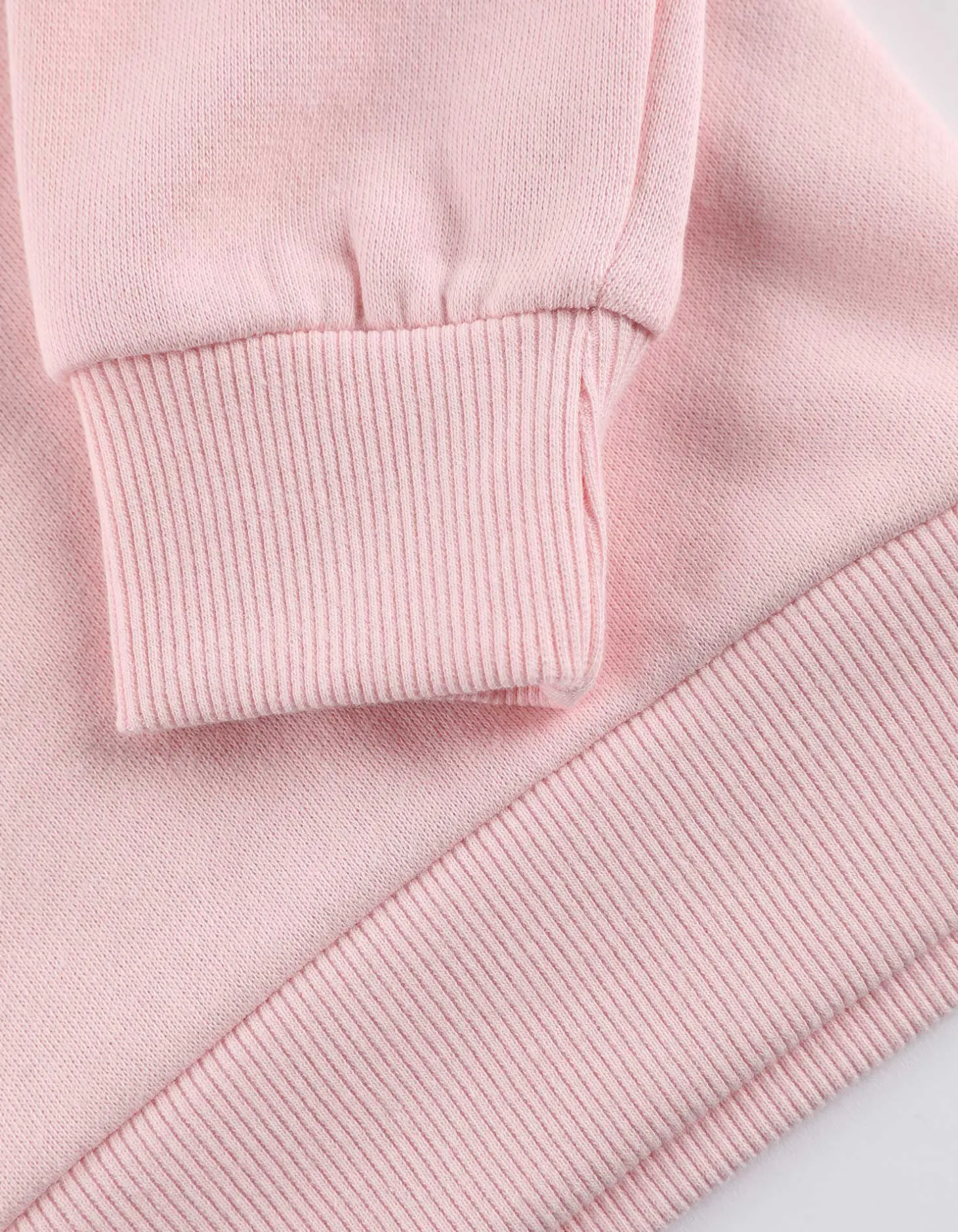 Sweatshirt - Glitterprint - roze