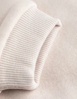 Sweatshirt - Ronde hals - wit