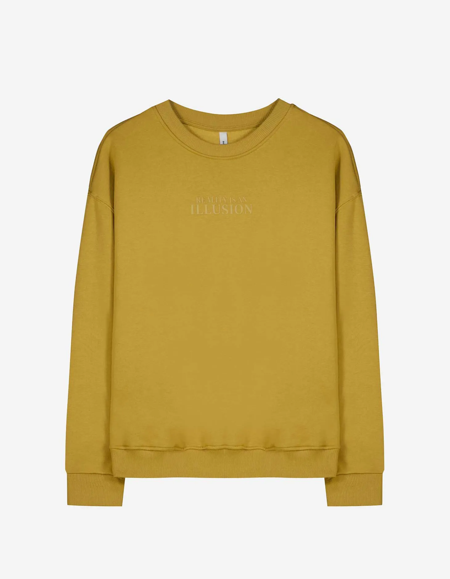 Sweatshirt - Tekstprint - groen