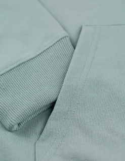 Sweatvest - Sweatstof - turkoois