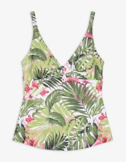 Tankini - Print all-over - lichtgroen