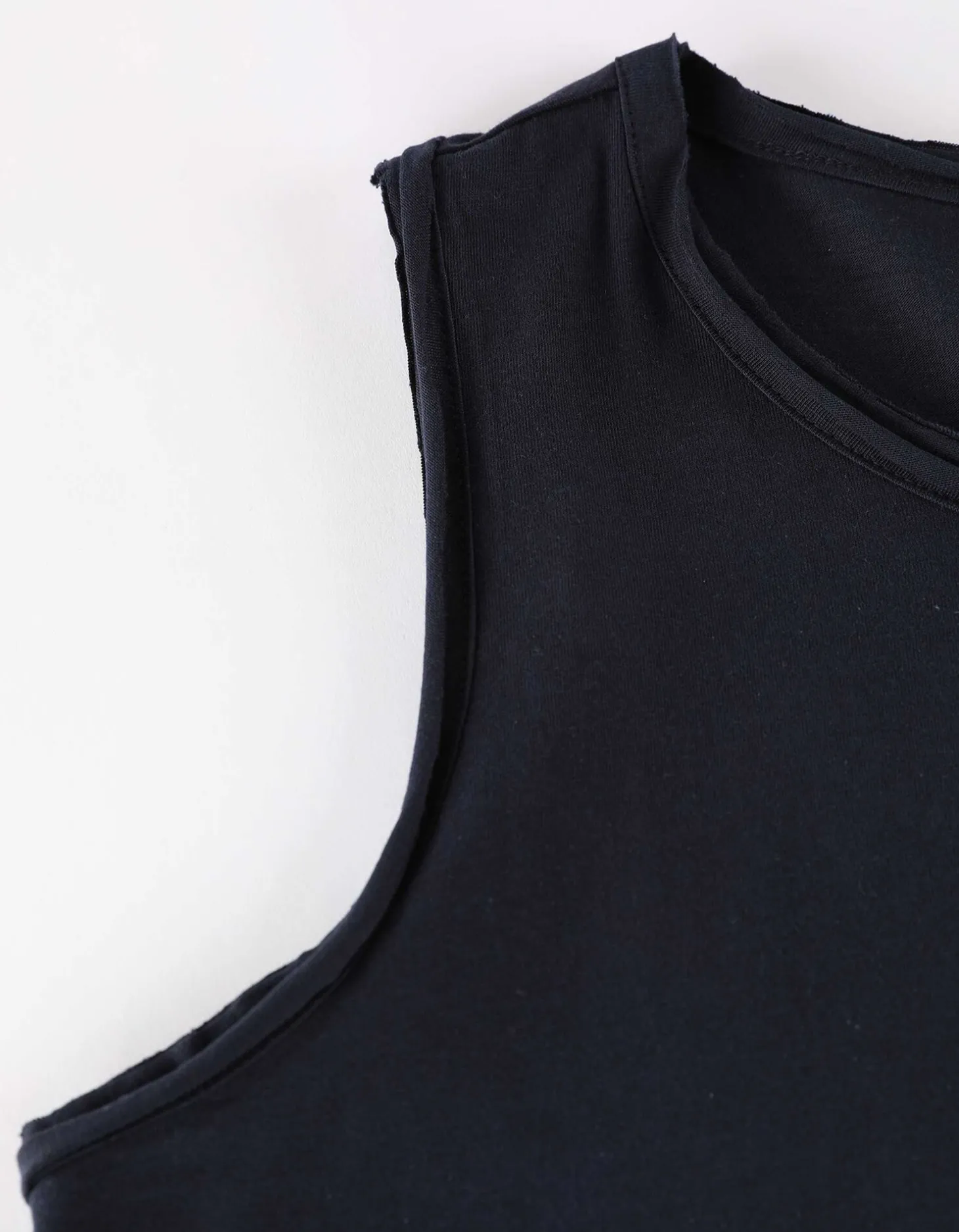 Tanktop - Basis - donkerblauw