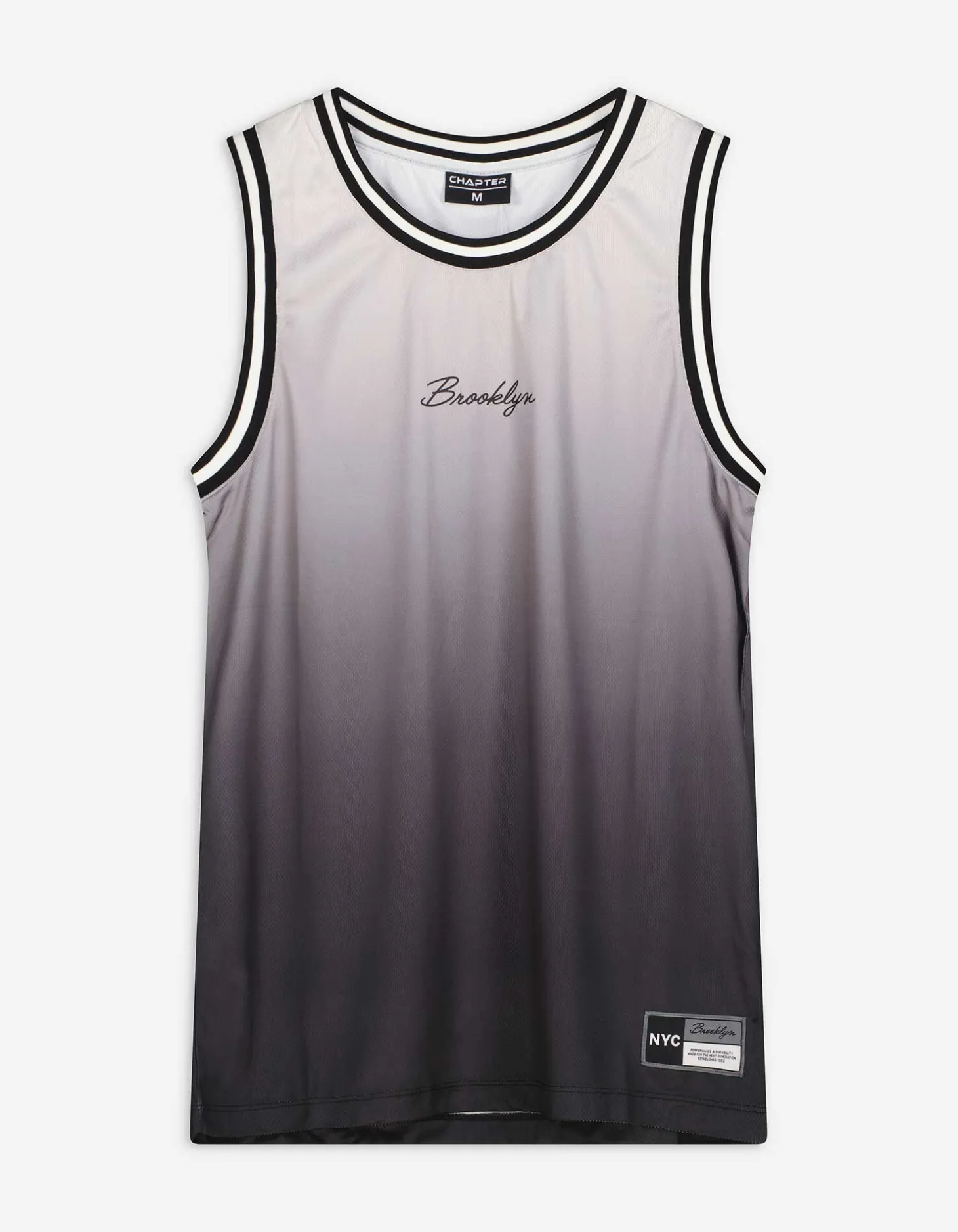 Tanktop - Kleurverloop - wit