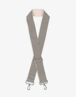 Tas riem - patroon - beige