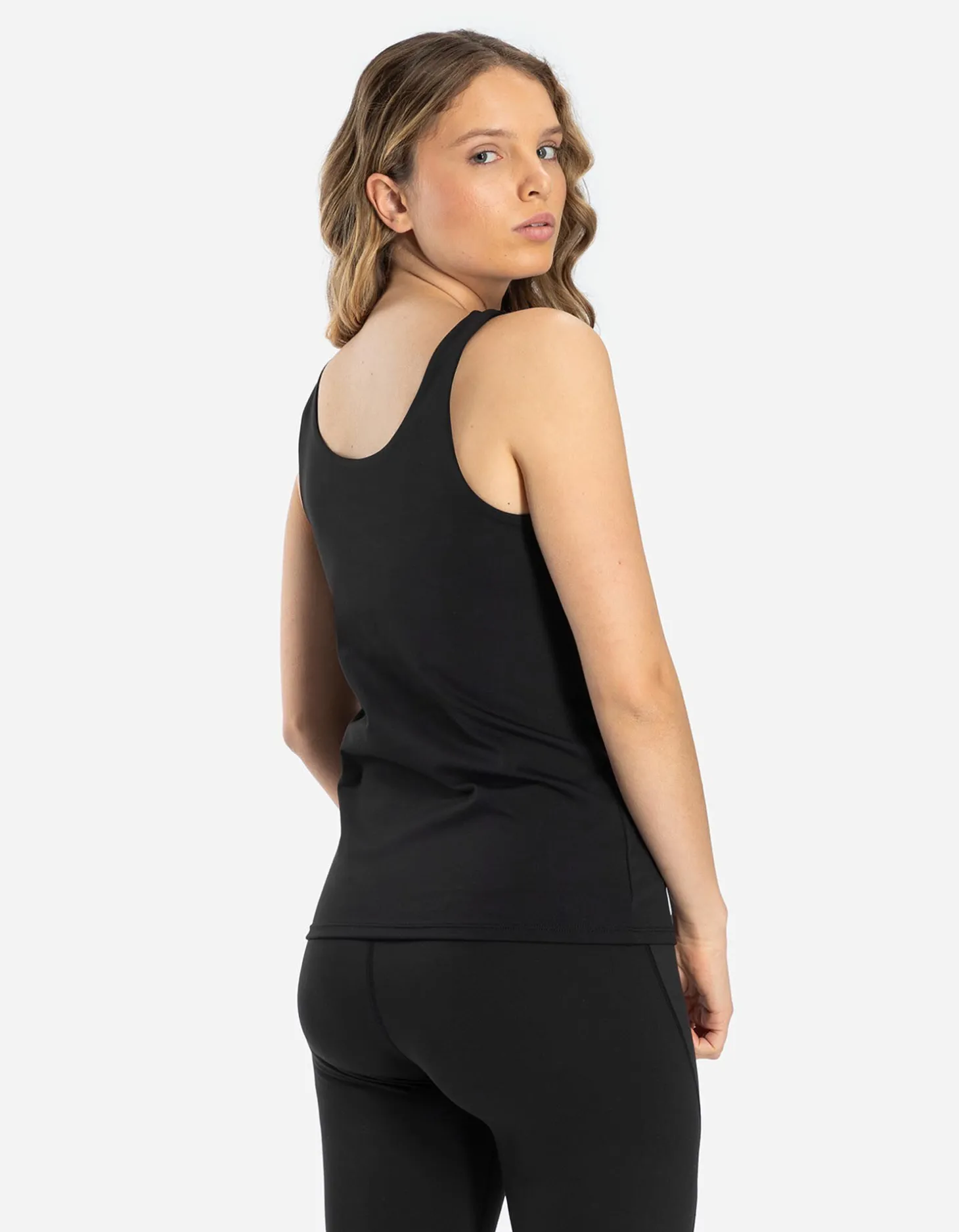 Top - Ademend - zwart