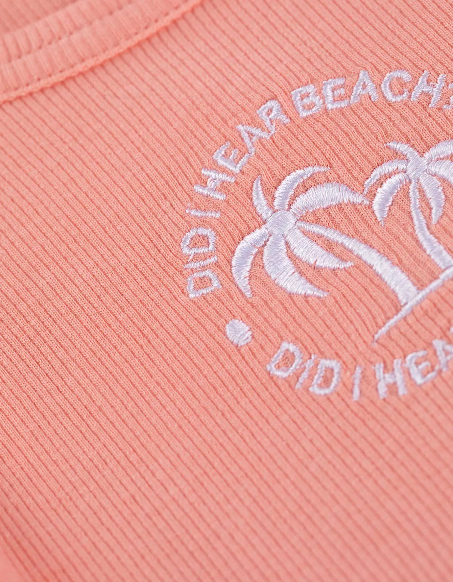 Top - Borduursels - oranje