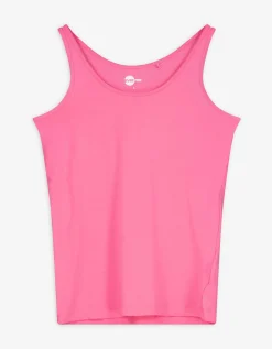 Top - Met stretch - roze