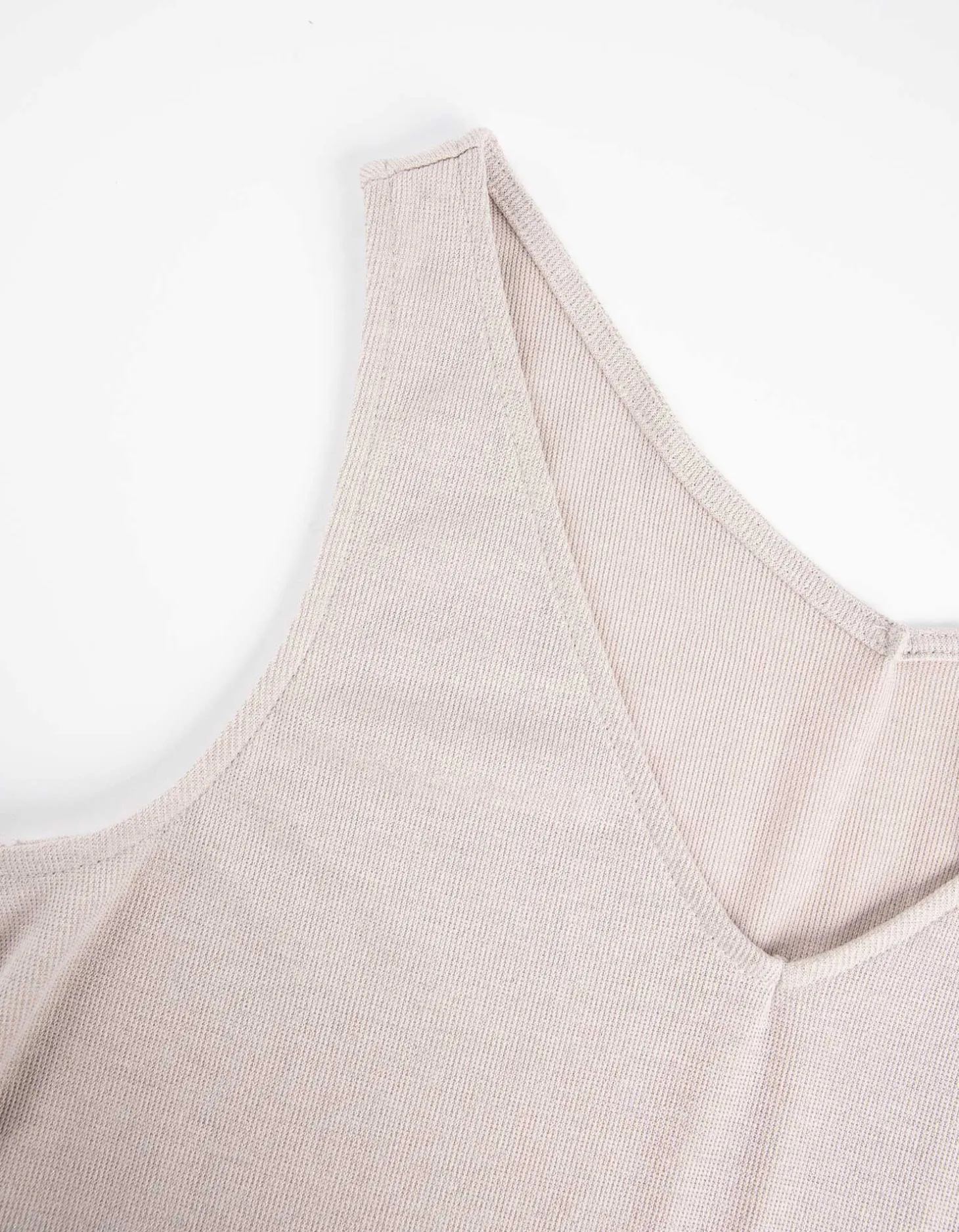 Top - Metallic details - beige