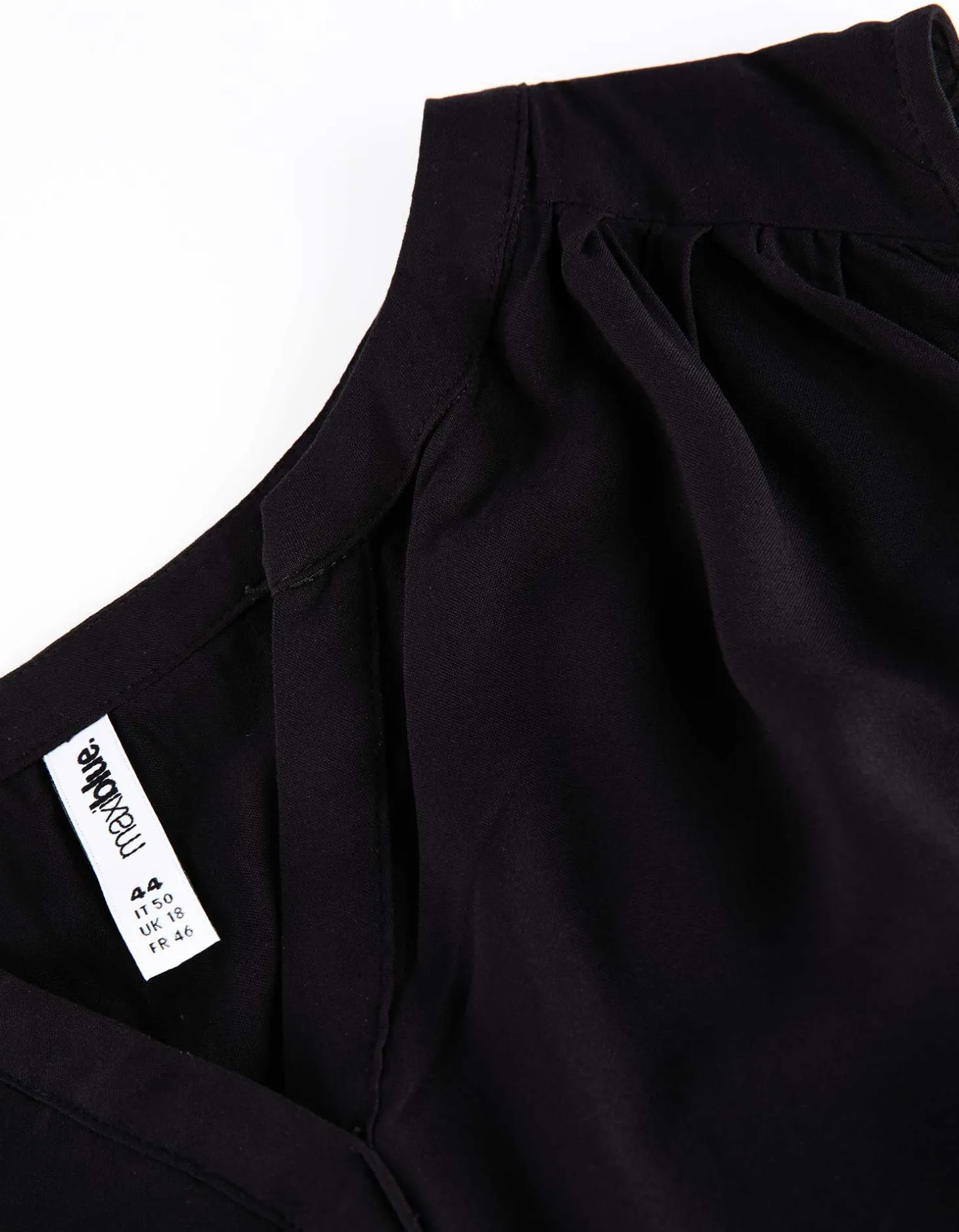 Top - Viscose - zwart