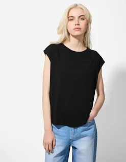 Top - Viscosemix - zwart