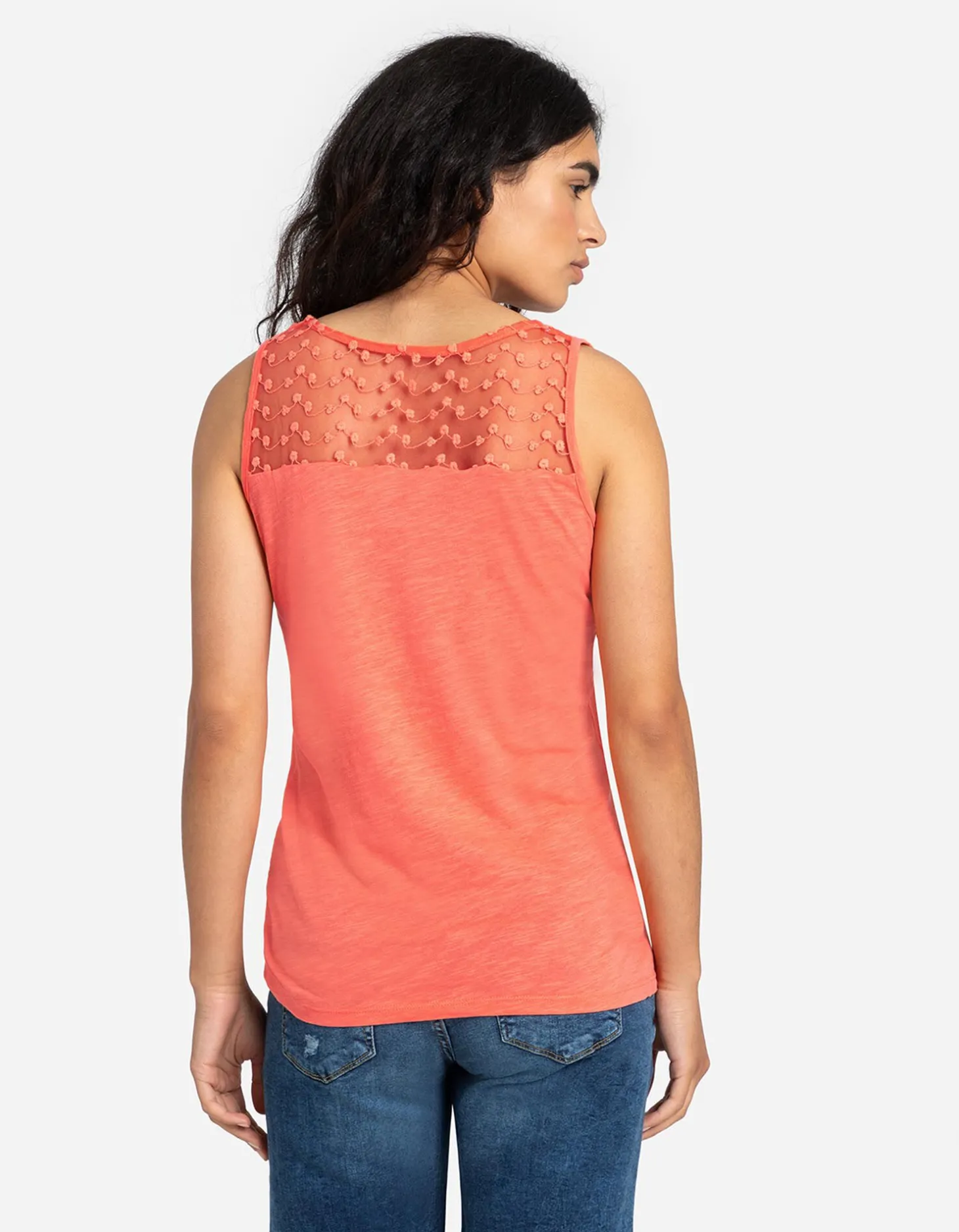 Top - Zachte touch - lichtrood