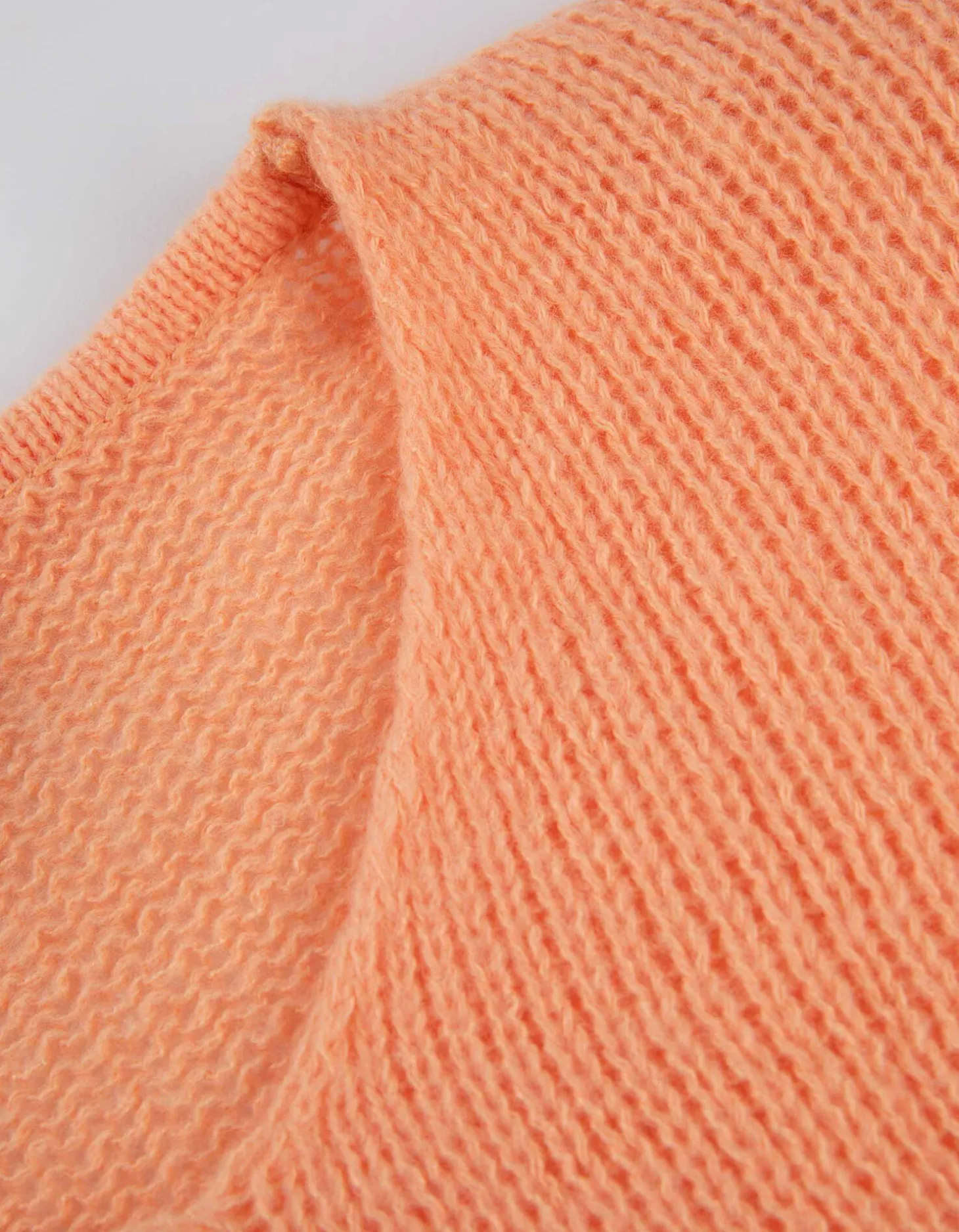 Trui - V-hals - oranje