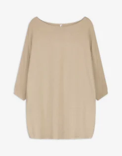 Trui - Viscosemix - beige