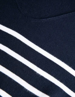 Trui - Viscosemix - donkerblauw