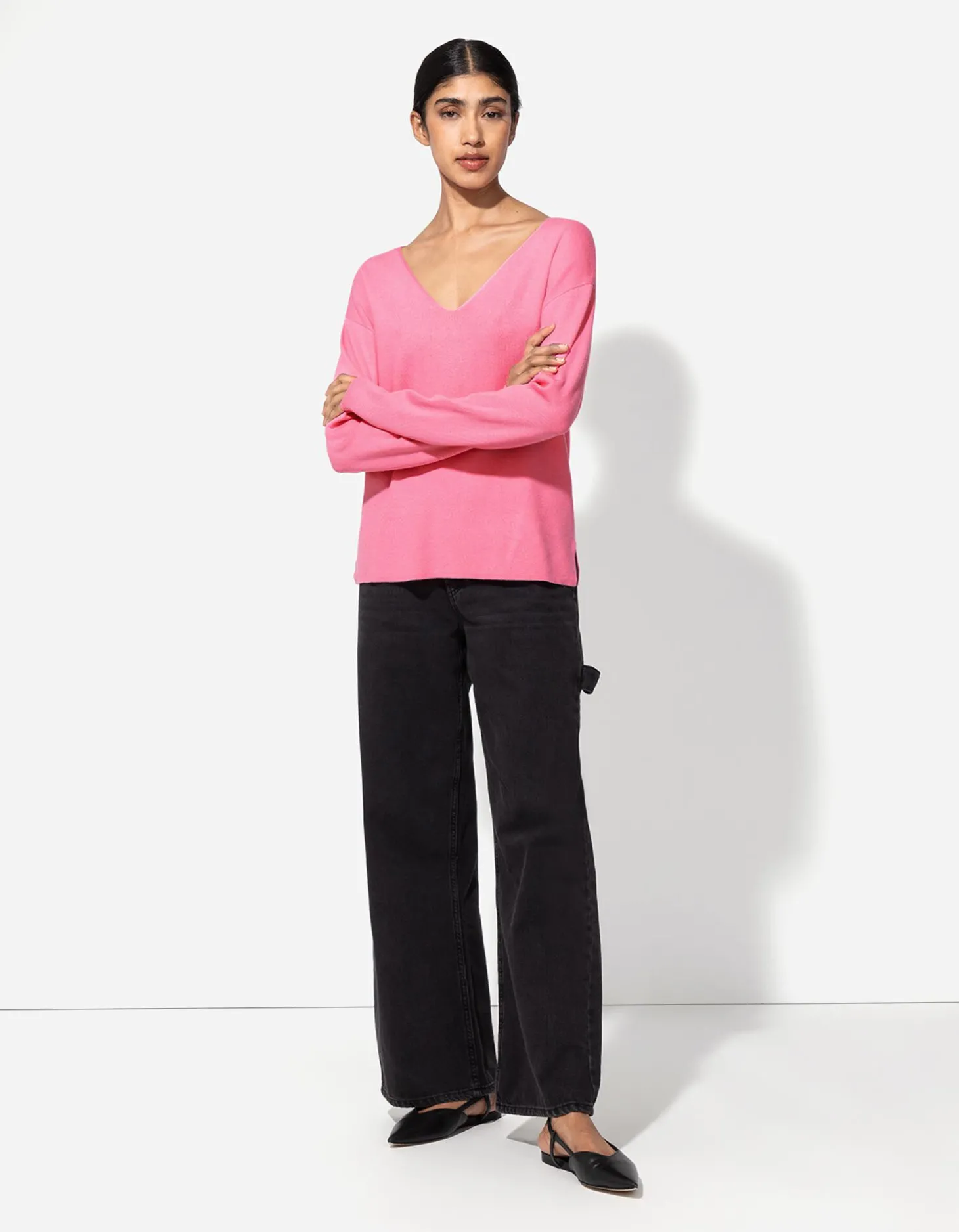 Trui - Viscosemix - pink