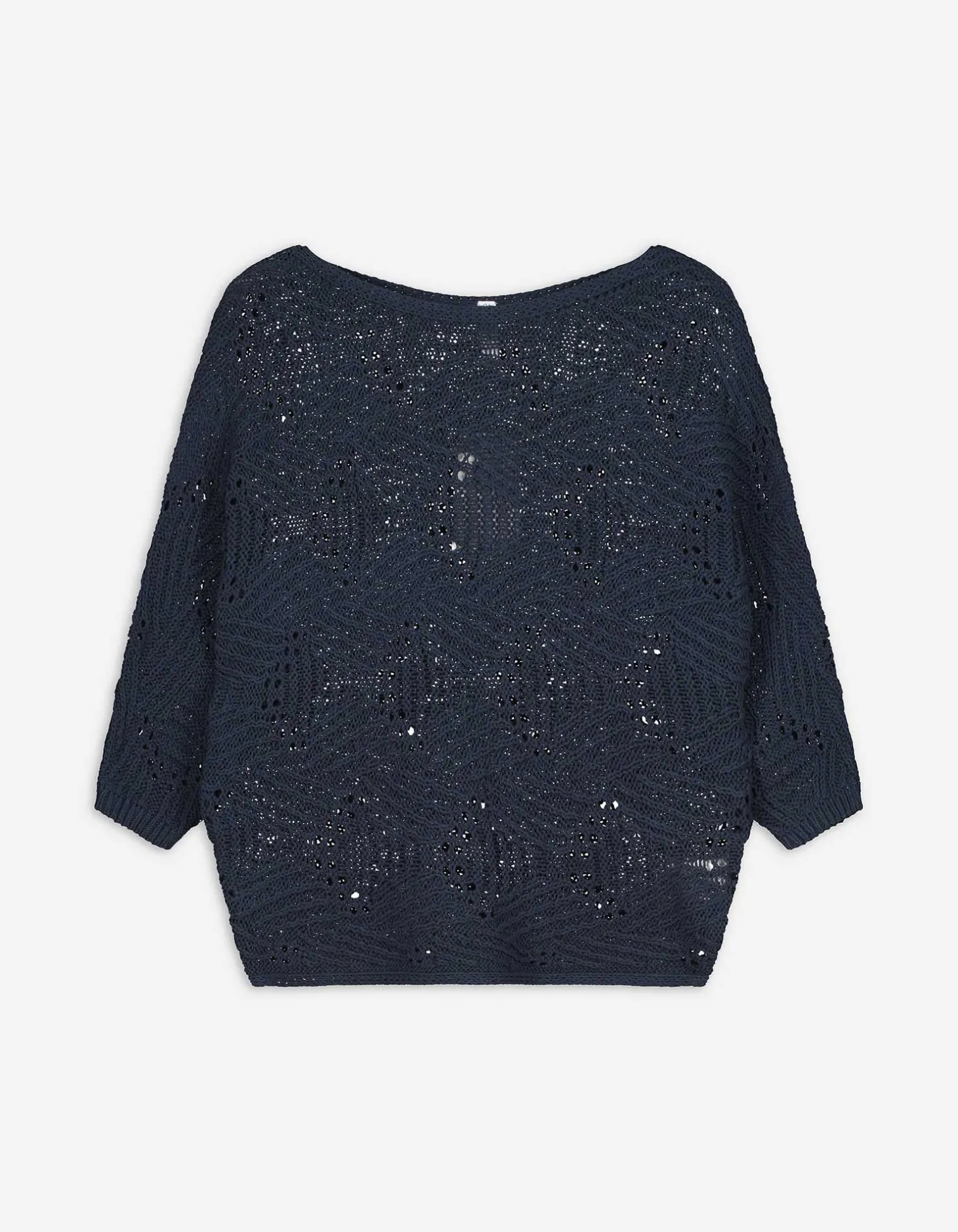 Trui - Vleermuismouwen - donkerblauw