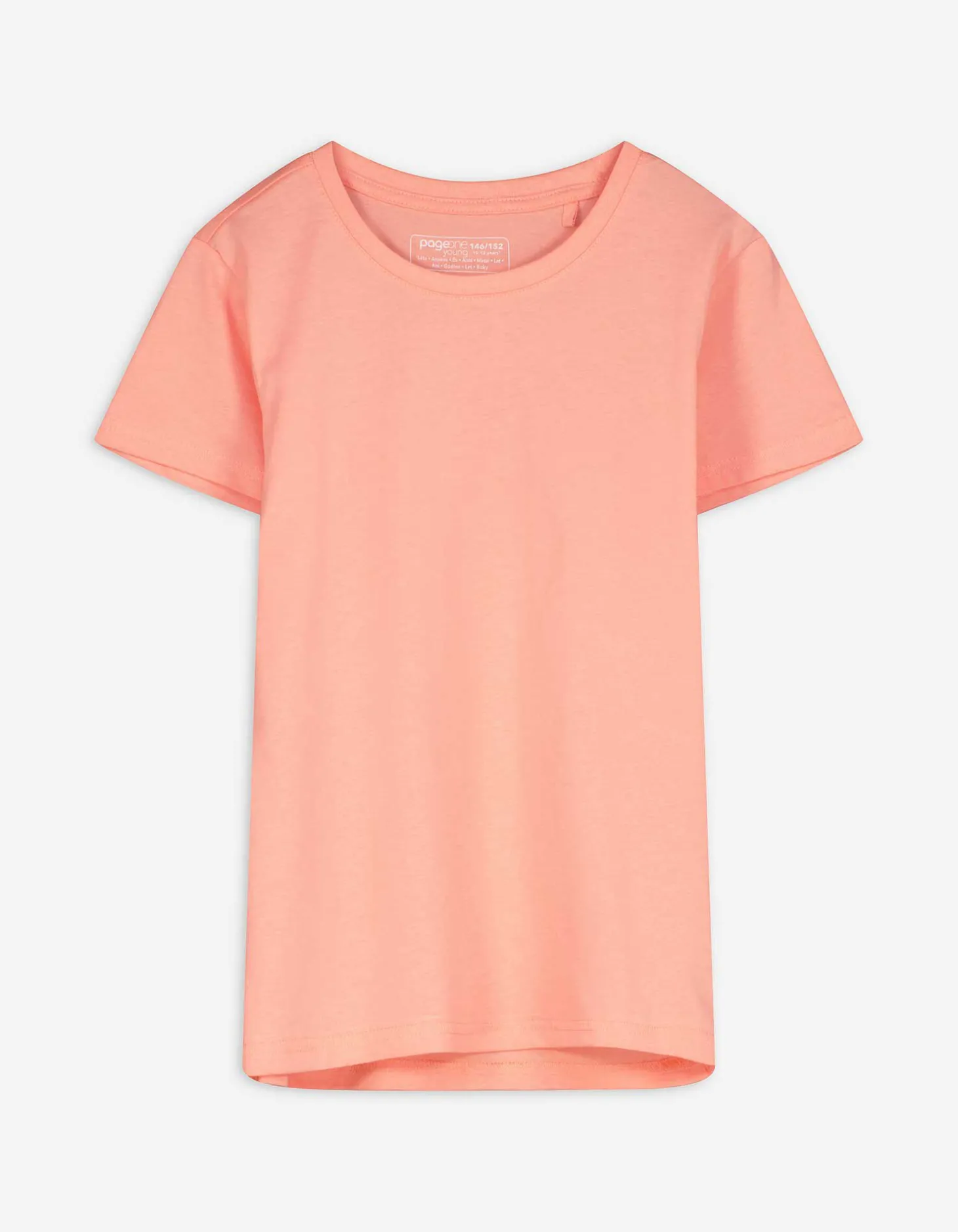 T-shirt - Basis - oranje