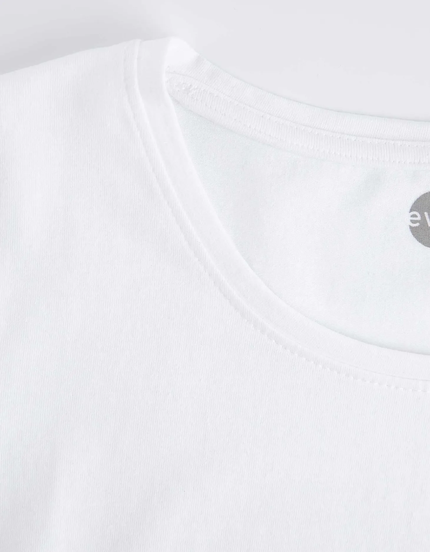 T-shirt - Basis - wit