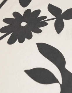 T-shirt - Bloemenmotief - wit