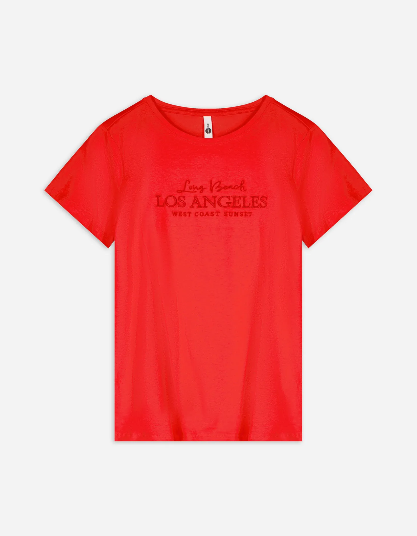 T-shirt - Borduursels - rood