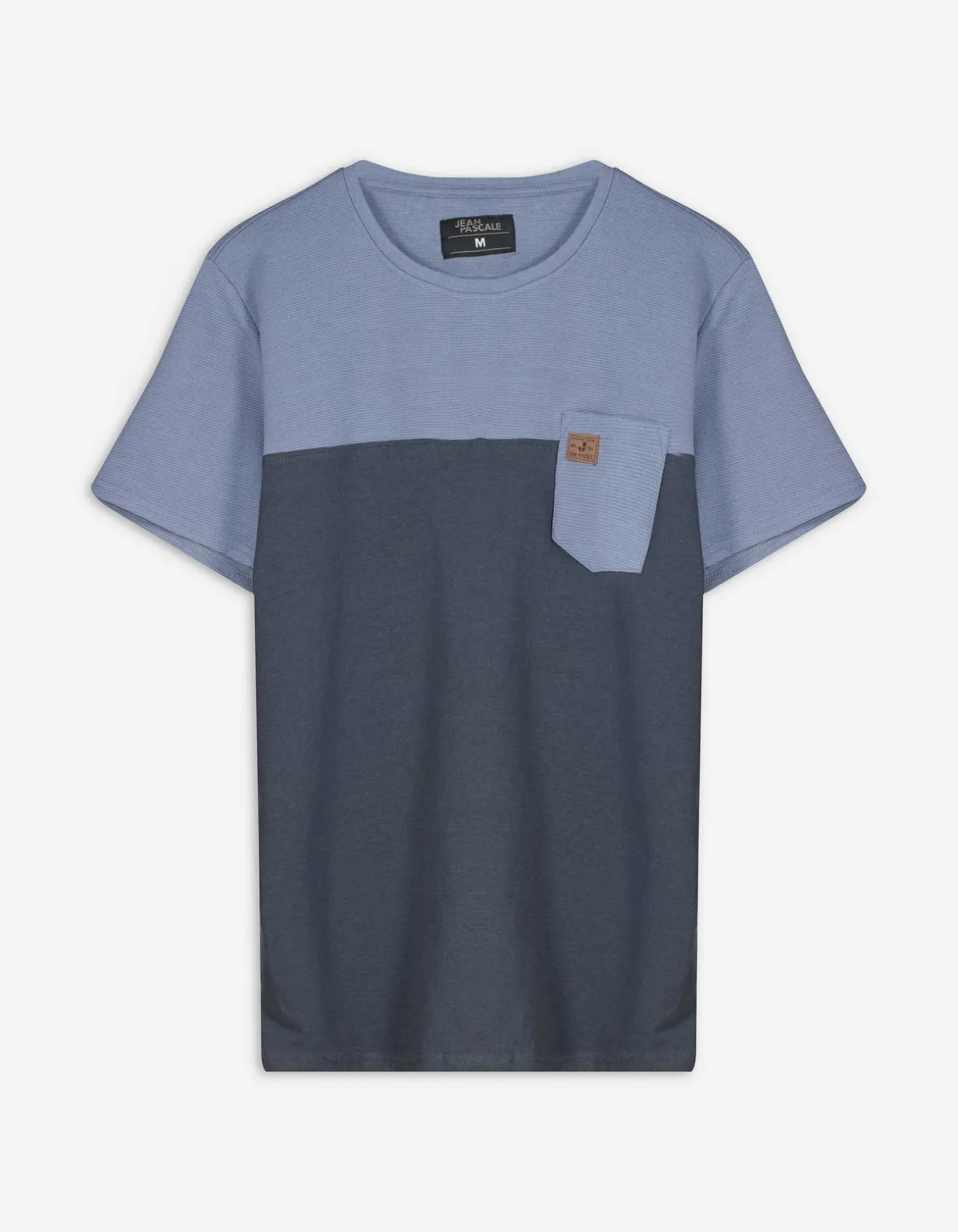 T-shirt - Borstzak - donkergrijs