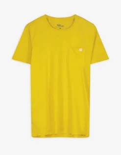 T-shirt - Borstzak - geel