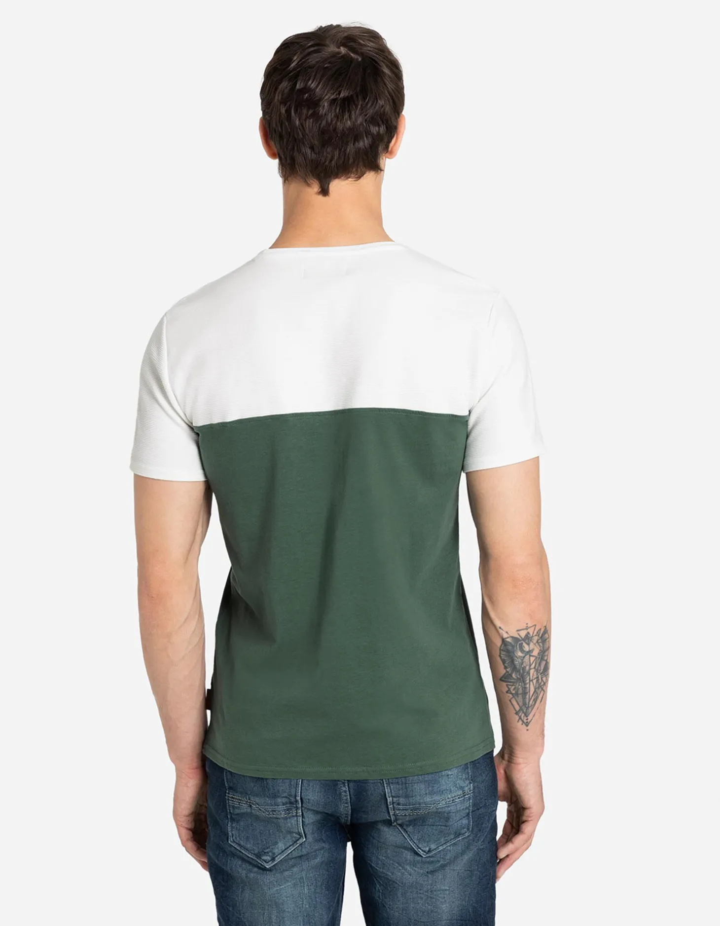 T-shirt - Borstzak - groen