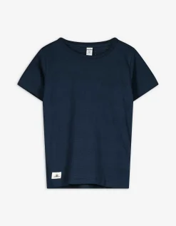 T-shirt - Effen - donkerblauw