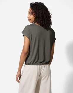 T-shirt - Effen - groen