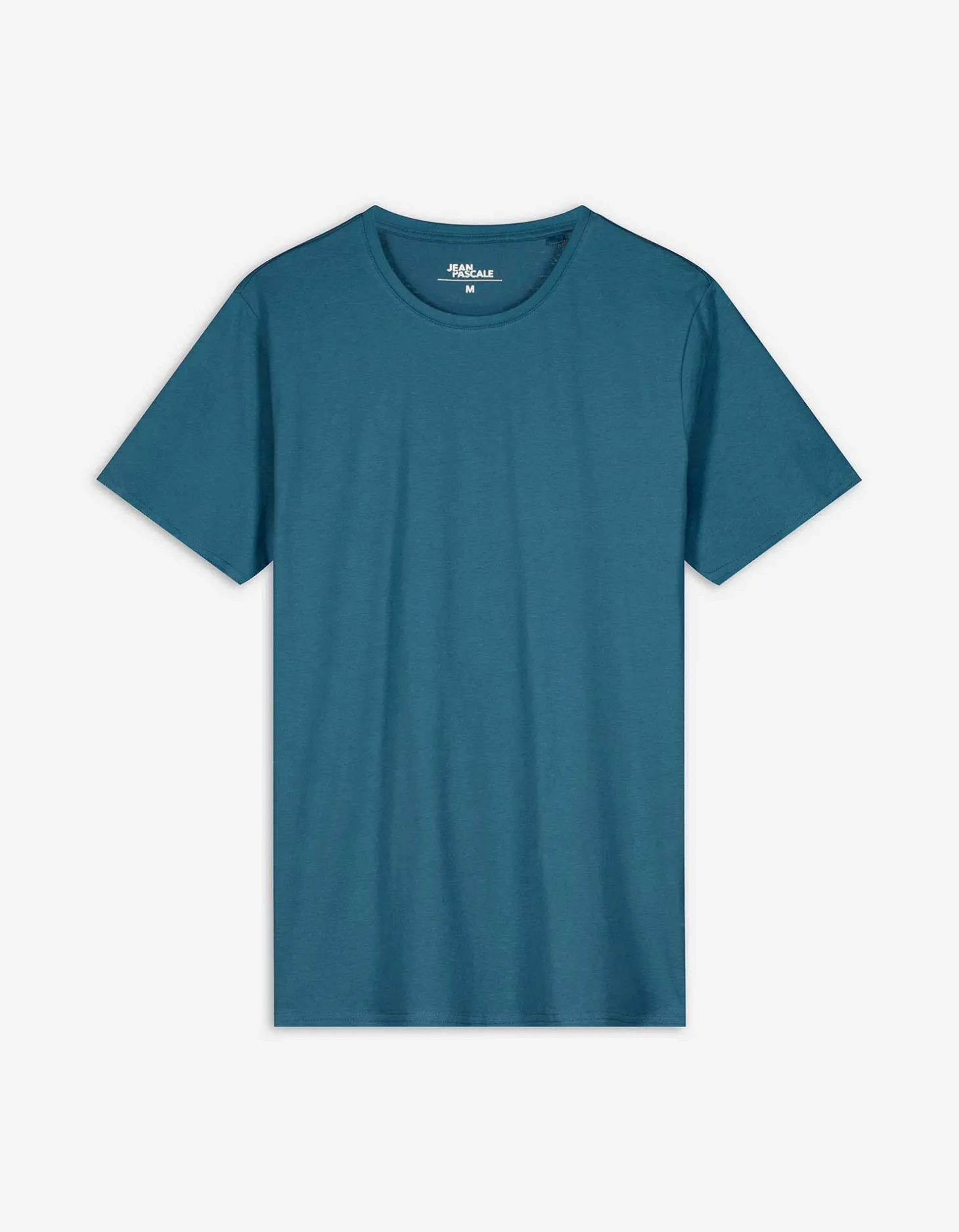 T-shirt - Effen - turkoois