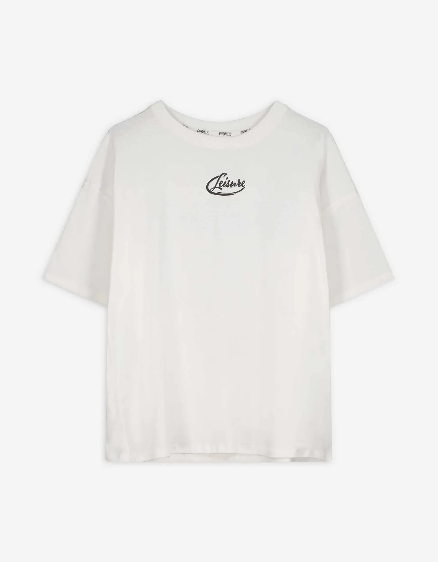 T-shirt - Effen - wit