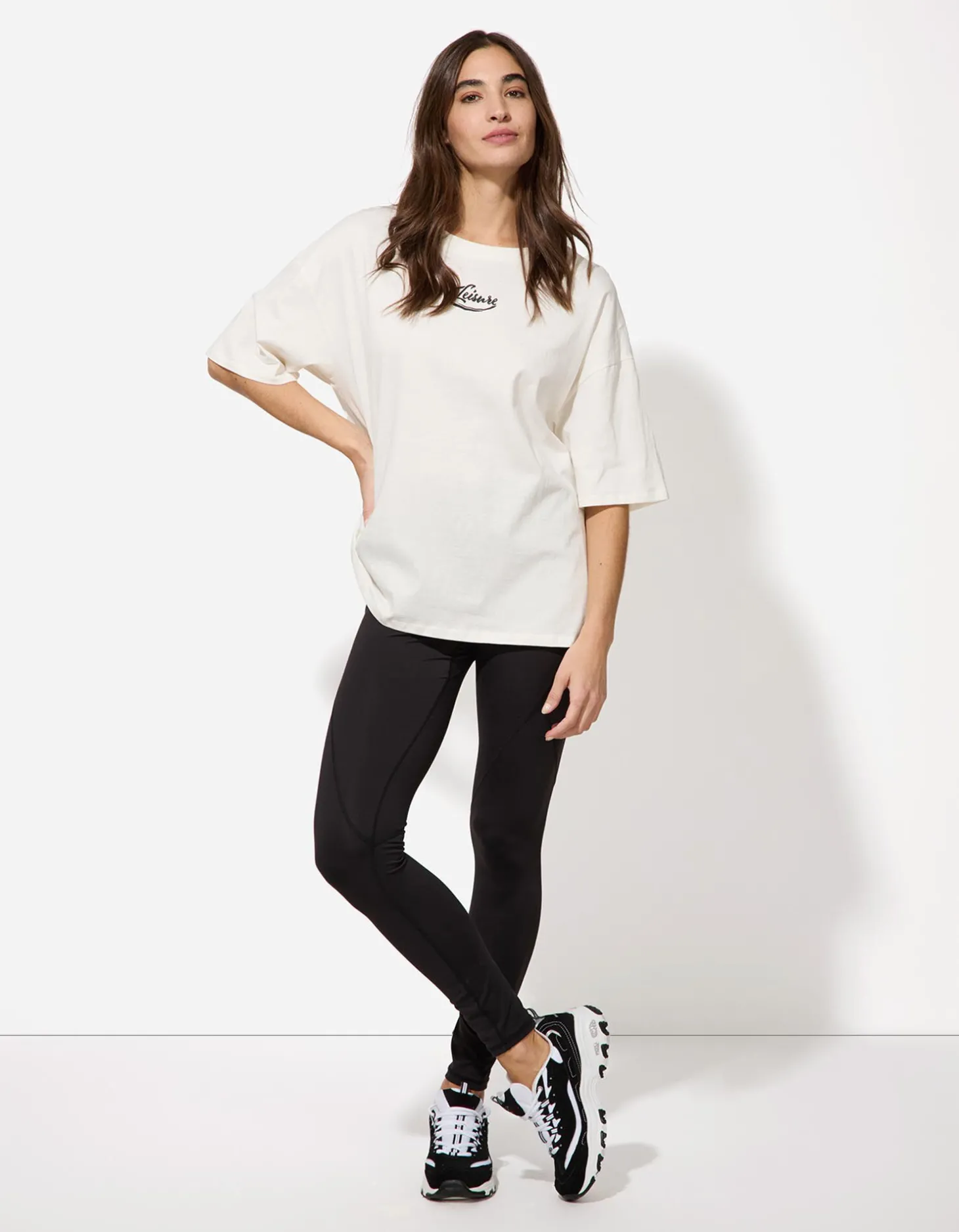 T-shirt - Effen - wit