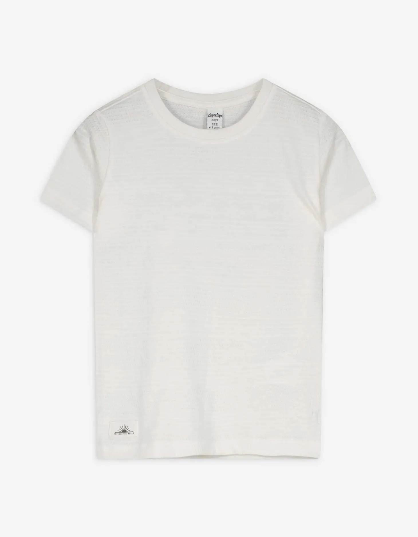 T-shirt - Effen - wit