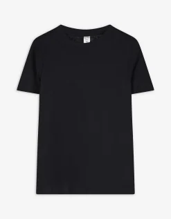 T-shirt - Effen - zwart