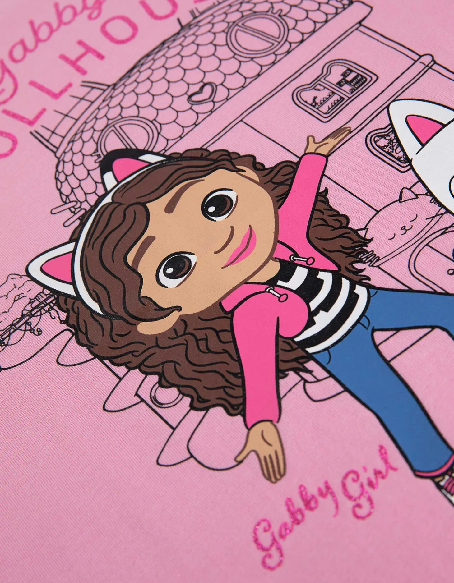 T-shirt - Gabby's Dollhouse - pink