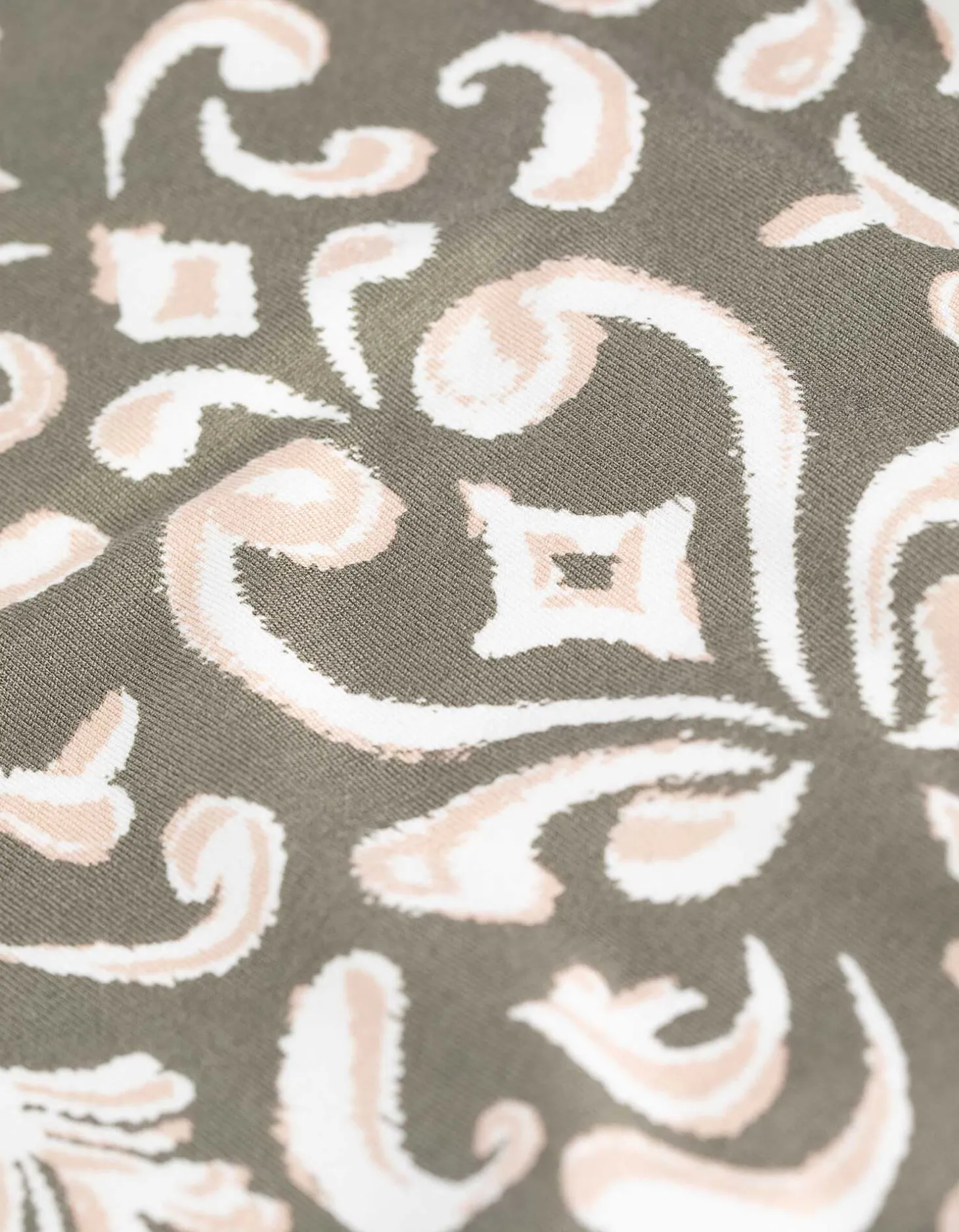 T-shirt - Geknoopt detail - groen
