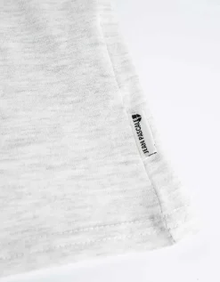 T-shirt - Gemêleerd - wit
