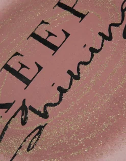 T-shirt - Glitterprint - lila