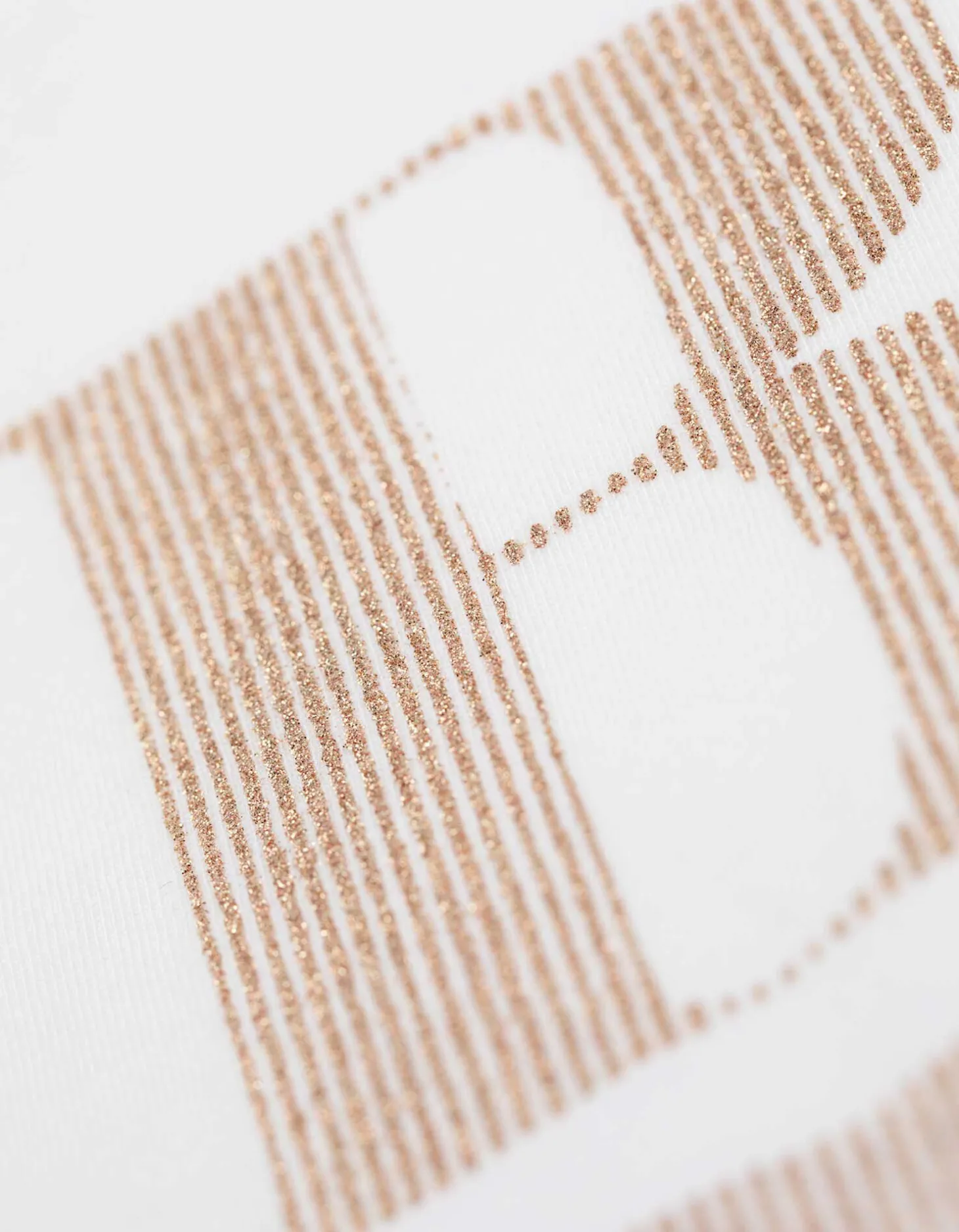 T-shirt - Glitterprint - wit